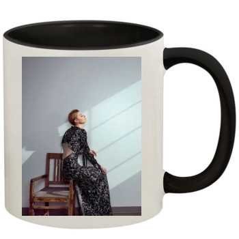 Elizabeth Debicki 11oz Colored Inner & Handle Mug