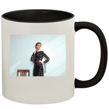 Elizabeth Debicki 11oz Colored Inner & Handle Mug