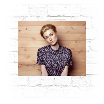 Elizabeth Debicki Metal Wall Art