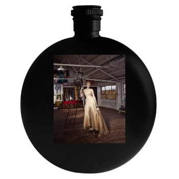 Elizabeth Debicki Round Flask