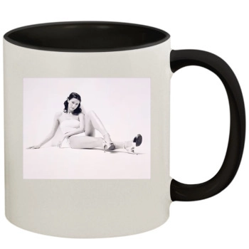 Shannon Elizabeth 11oz Colored Inner & Handle Mug