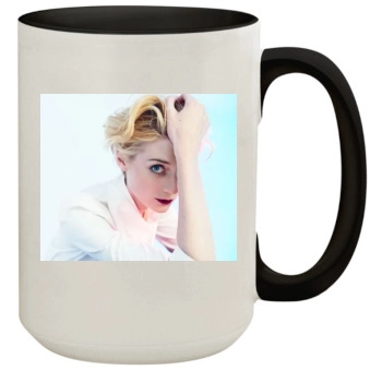 Elizabeth Debicki 15oz Colored Inner & Handle Mug