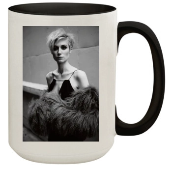 Elizabeth Debicki 15oz Colored Inner & Handle Mug