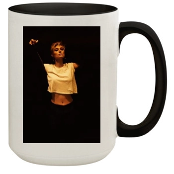 Elizabeth Debicki 15oz Colored Inner & Handle Mug