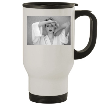 Elizabeth Debicki Stainless Steel Travel Mug