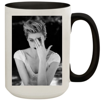 Elizabeth Debicki 15oz Colored Inner & Handle Mug