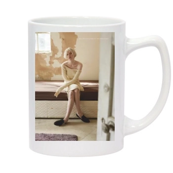 Elizabeth Debicki 14oz White Statesman Mug