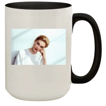 Elizabeth Debicki 15oz Colored Inner & Handle Mug