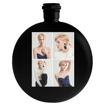 Elizabeth Debicki Round Flask