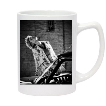 Elizabeth Debicki 14oz White Statesman Mug