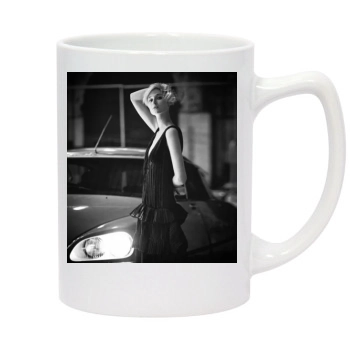 Elizabeth Debicki 14oz White Statesman Mug