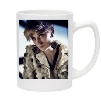 Elizabeth Debicki 14oz White Statesman Mug