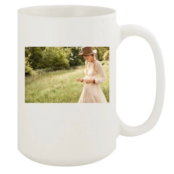 Elizabeth Debicki 15oz White Mug