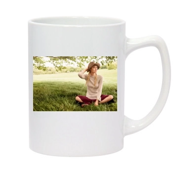 Elizabeth Debicki 14oz White Statesman Mug