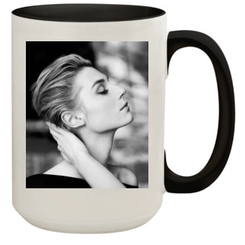 Elizabeth Debicki 15oz Colored Inner & Handle Mug