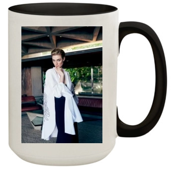 Elizabeth Debicki 15oz Colored Inner & Handle Mug