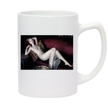 Elizabeth Debicki 14oz White Statesman Mug