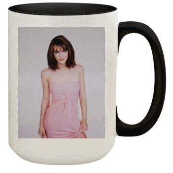 Elizabeth Hurley 15oz Colored Inner & Handle Mug