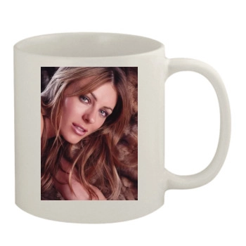 Elizabeth Hurley 11oz White Mug