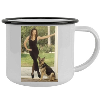 Elizabeth Hurley Camping Mug