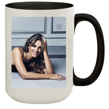 Elizabeth Hurley 15oz Colored Inner & Handle Mug