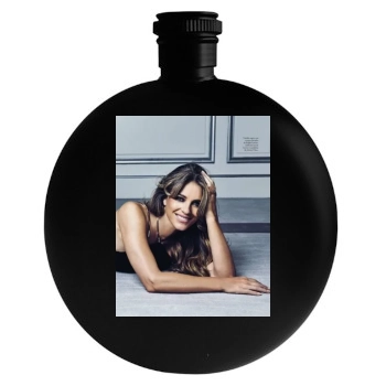 Elizabeth Hurley Round Flask