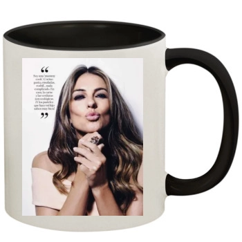 Elizabeth Hurley 11oz Colored Inner & Handle Mug