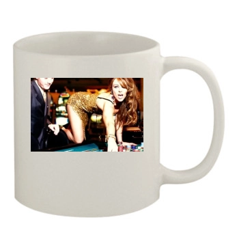 Elizabeth Hurley 11oz White Mug