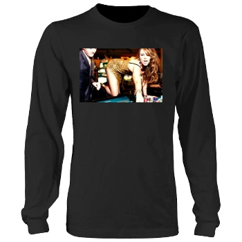 Elizabeth Hurley Men's Heavy Long Sleeve TShirt