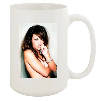 Elizabeth Hurley 15oz White Mug