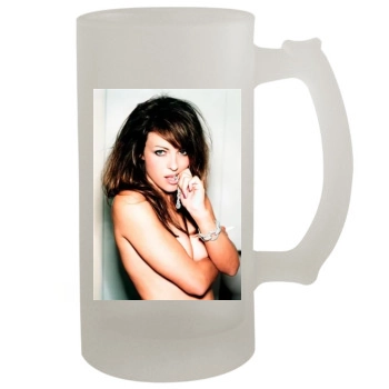 Elizabeth Hurley 16oz Frosted Beer Stein