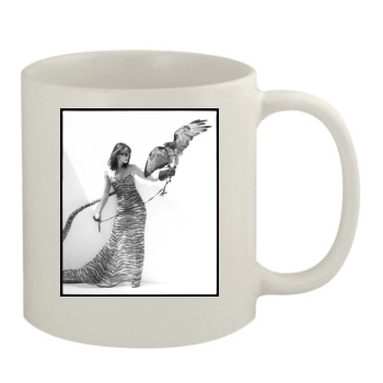 Elizabeth Hurley 11oz White Mug