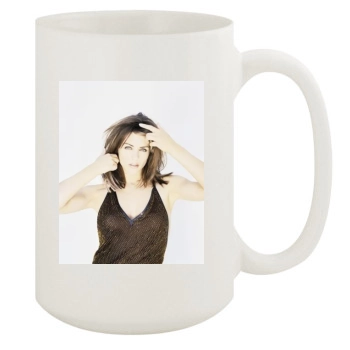 Elizabeth Hurley 15oz White Mug