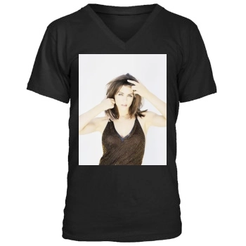 Elizabeth Hurley Men's V-Neck T-Shirt