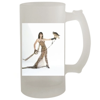 Elizabeth Hurley 16oz Frosted Beer Stein