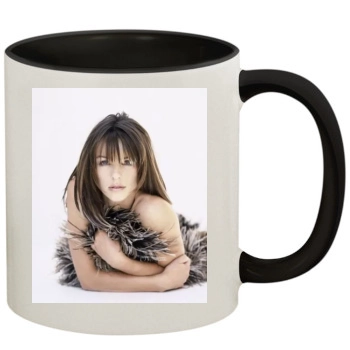 Elizabeth Hurley 11oz Colored Inner & Handle Mug