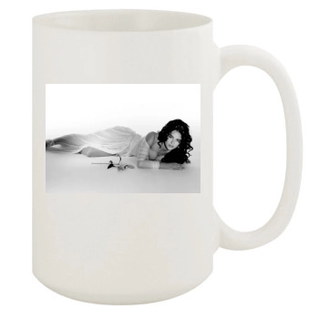 Elizabeth Hurley 15oz White Mug