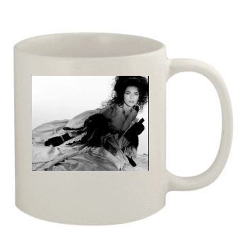 Elizabeth Hurley 11oz White Mug