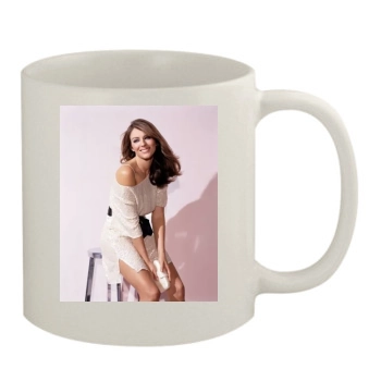 Elizabeth Hurley 11oz White Mug