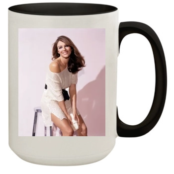 Elizabeth Hurley 15oz Colored Inner & Handle Mug