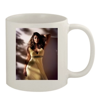 Elizabeth Hurley 11oz White Mug