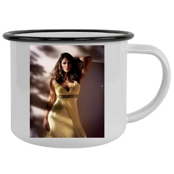 Elizabeth Hurley Camping Mug