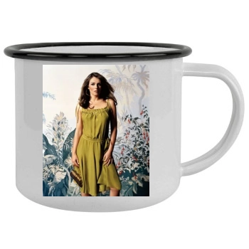 Elizabeth Hurley Camping Mug