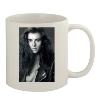 Elizabeth Hurley 11oz White Mug