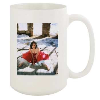 Elizabeth Hurley 15oz White Mug