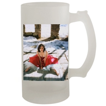 Elizabeth Hurley 16oz Frosted Beer Stein