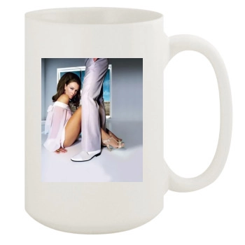 Elizabeth Hurley 15oz White Mug