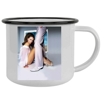 Elizabeth Hurley Camping Mug