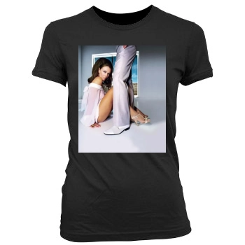 Elizabeth Hurley Women's Junior Cut Crewneck T-Shirt