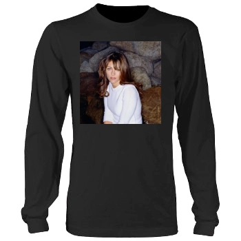 Elizabeth Hurley Men's Heavy Long Sleeve TShirt